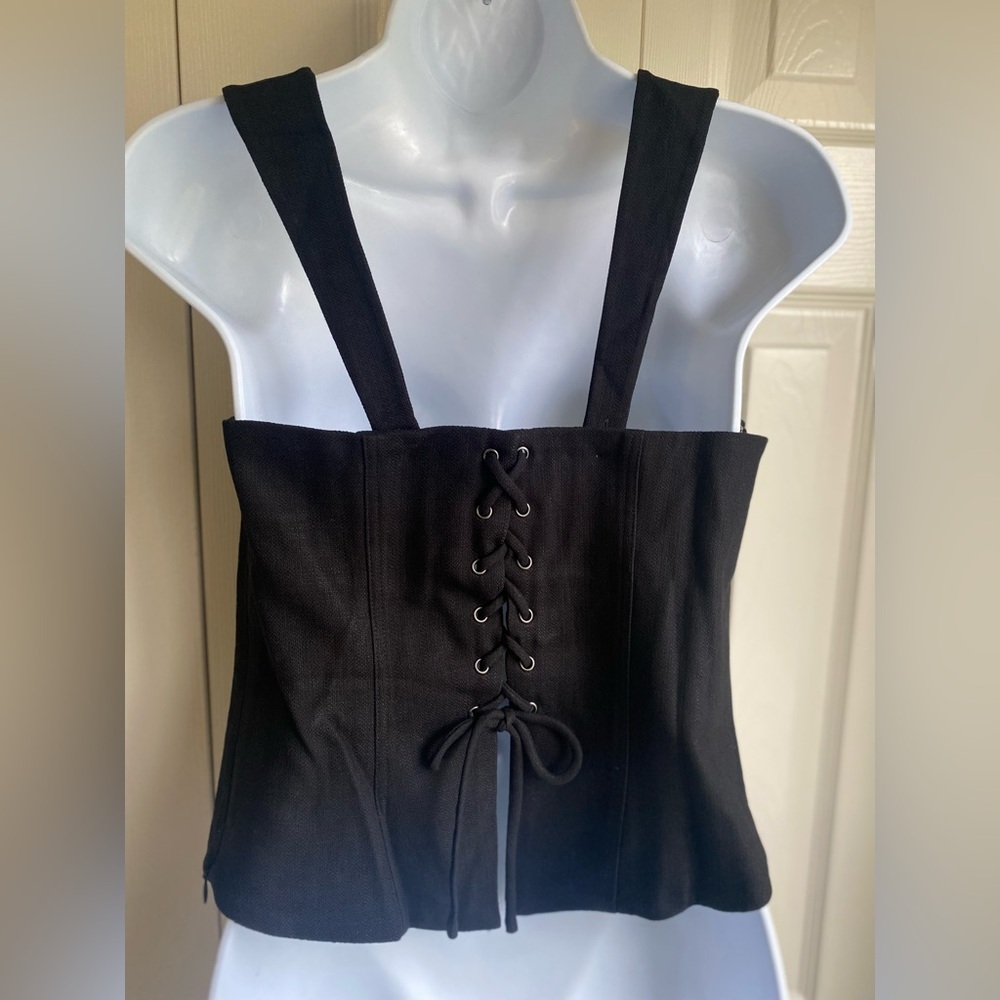 New Reformation Alisa Lace Sweetheart Top size 2 - Picture 8 of 12